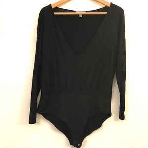 Lovesick 00 black bodysuit plus size